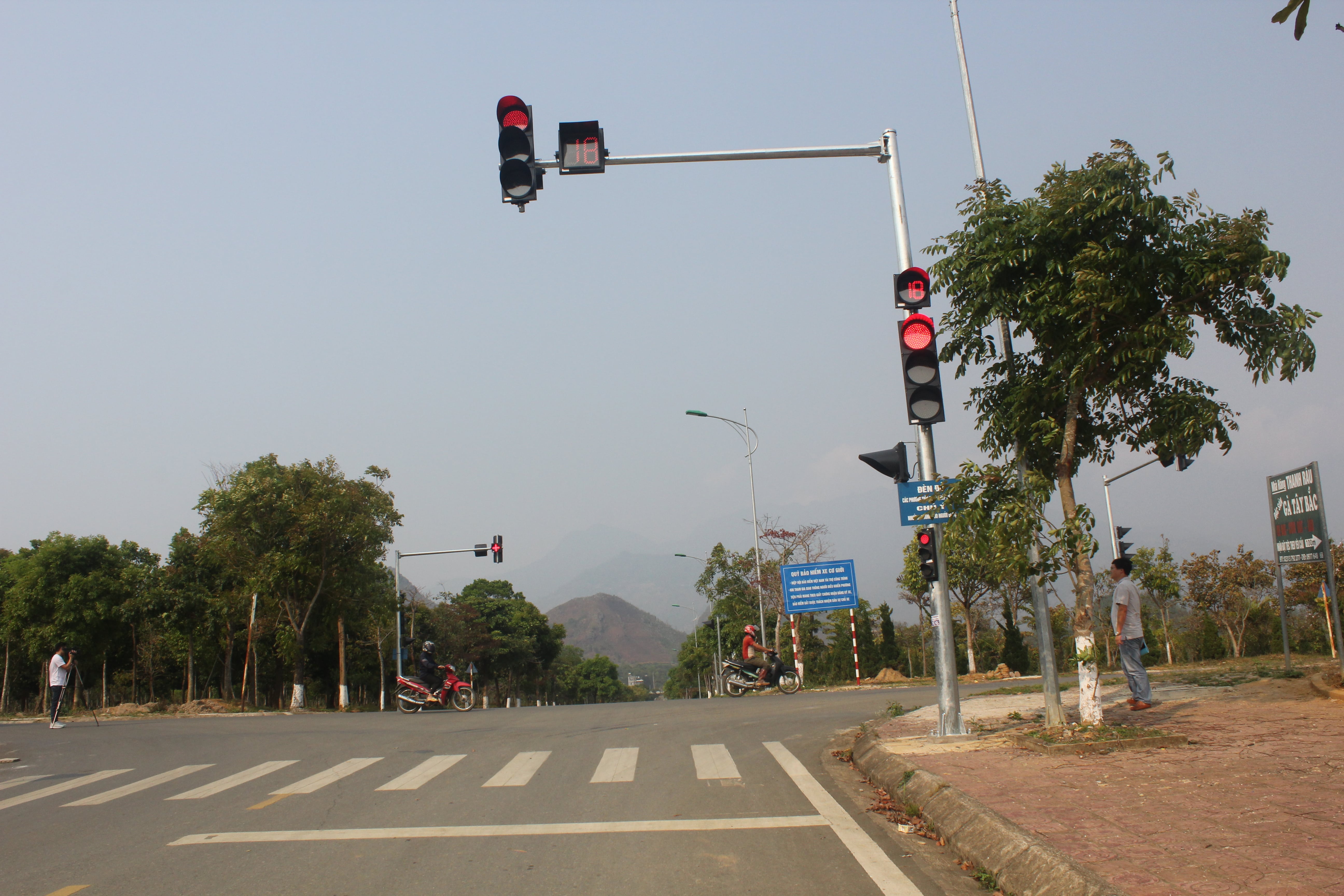 Quỹ bảo hiểm xe cơ giới đóng góp tài trợ công trình đề phòng hạn chế tổn thất giao thông tại Thành phố Lai Châu